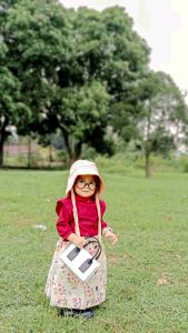 Gretta Set Panjang || Setelan Gamis Anak Perempuan || Littlemim