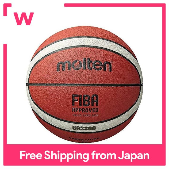 Molten BG2010 Basketball – FIBA Approved, Premium Rubber, Size 7 Indoor/Outdoor