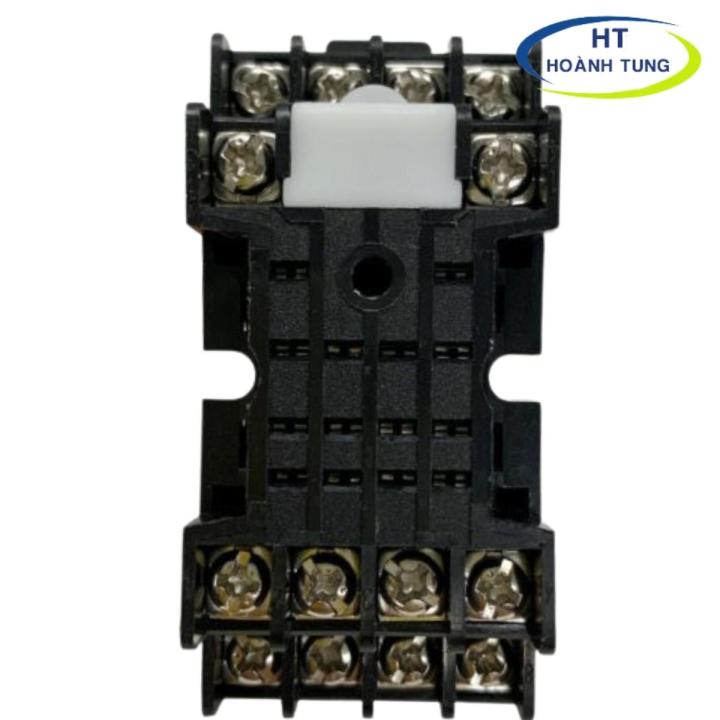 Chân đế PYF14A chất lượng tốt loại 14 chân dẹp nhỏ dùng cho rơ le kiếng ...