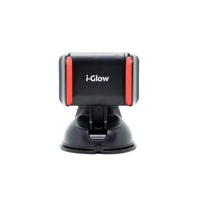 [สินค้าขายดี] CAR HOLDER i-Glow ที่วางมือถือในรถยนต์ แบบสั้น รุ่นi-Glow ล็อคแน่น2ชั้ัน ยิ่งร้อนยิ่งยึดแน่น ที่ยึดมือถือ ที่จับมือถือในรถ