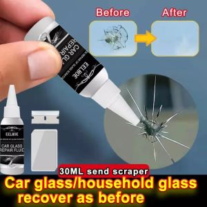How to Effectively Use a Windshield Scratch Remover & Glass Crack Repair Liquid