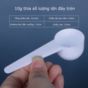 Muỗng đo lường 1/3/5/10g bằng nhựa thiết kế tiện dụng cho nhà bếp