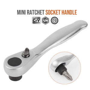 Cờ Lê Ổ Cắm Bánh Cóc 1/4 Inch Nhật Bản – Tuốc Nơ Vít Lục Giác Mô-Men Xoắn Nhanh Dụng Cụ Sửa Chữa Đa Năng