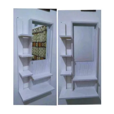 RAK KOSMETIK GANTUNG JUMBO 2 TIANG - RAK HIAS TOLET