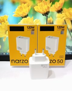 Batok Adapter RLME NARZO 50 5G 120W Super VOOC Support Fast Charging