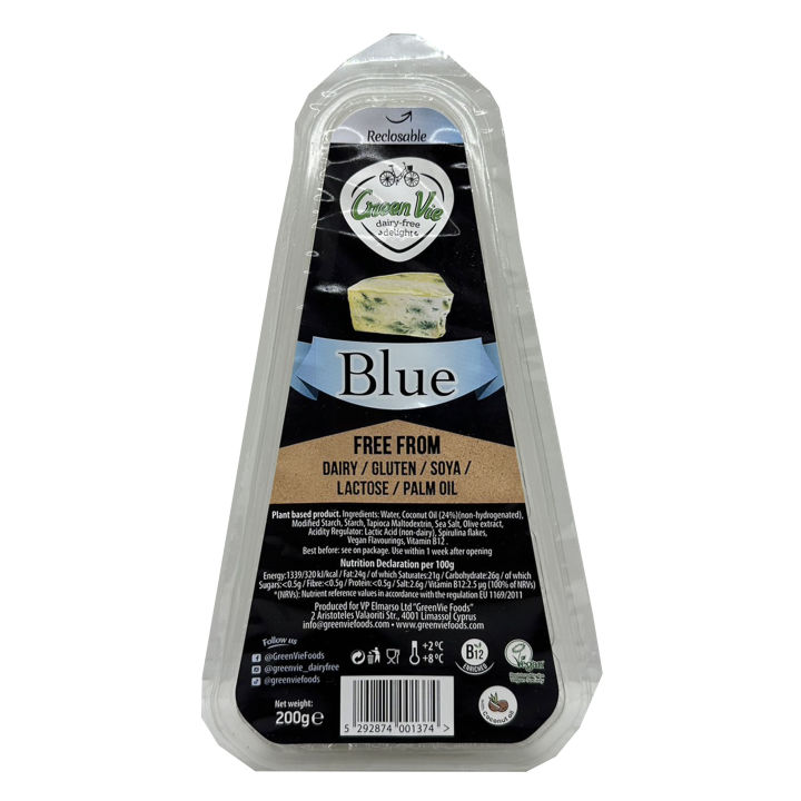 GREEN VIE Vegan Cheese BLUE 200g Lazada.co.th