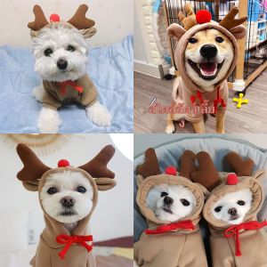 เสื้อผ้าสัตว์เลี้ยง แฟชั่ น ่ารัก รักษาความอบอุ่นในฤดูใบไม้ร่วงและฤดูหนาวของสุนัขขนาดกลางและขนาดเล็ก