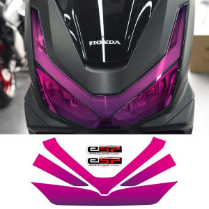 HONDA Pcx160 Accessories PCX 160 2025 Headlight Stickers Pcx  ESP Emblem 160 Head Light Color Transparent Tint Film DecalMotorcycle Accessories