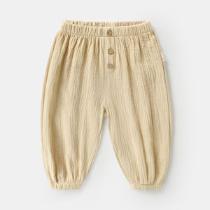 Baby Bear Celana Bayi & Balita Dua Layer Crepe - Nyaman & Stylish untuk Laki-laki dan Perempuan