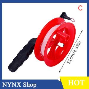 [NYNX] Kite Wheel Line Length 30 50 100 150 200M Outdoor Ball Bearing Wheel Kite Winder Tool Handle Line String Winder Kite Accessories