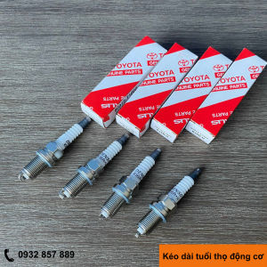 Bugi Đánh Lửa Xe  Chevrolet Cruze Captiva Gentra Nubira...Hàng Denso Chân Than 90919-T1002 (MÃ:K16R-U )
