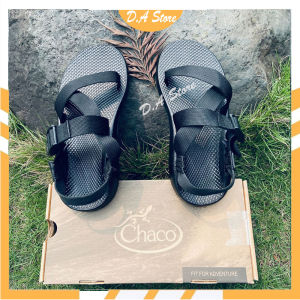 Giày dép xăng đan Chaco mẫu ĐEN ĐẾ QUẾ xăng đan nam nữ full size 38-43