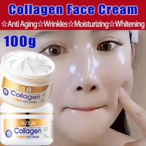 100g AZLA Collagen Face Cream Melasma Remover Whitening Moisturizing Lighten Dark Spots Pekas Remover