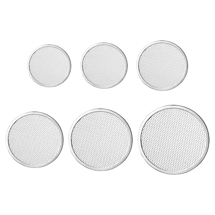 Aluminum Seamless Rim Pizza Baking Screen - Perfect Crisp, Enhanced ...