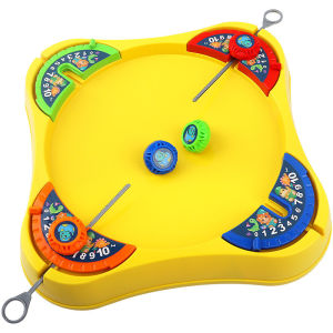 Battle Gyro Disc Toys Pull Line Spinning Top Gyro Board Game Parent-Child Interaction Toys Mainan