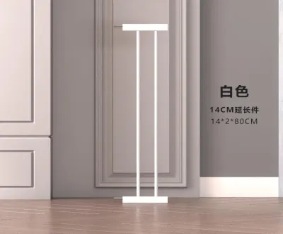 PAPAPET Pet door Thicked Gate for Baby Safety 68-117CM Dog Door Barrier Stair Gate for Kids Door Fence for Dog Pet Gate
