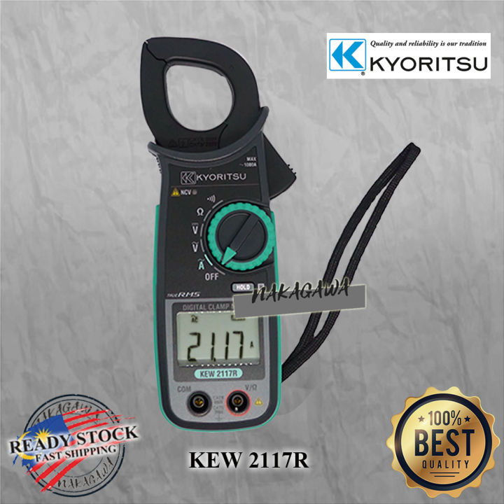 DIGITAL CLAMP METER KYORITSU KEW 2117R Lazada