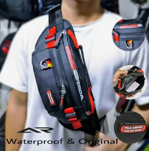 Tas Selempang Tas Pinggang Tas Pria Tas Anti Air Waistband Waterproof POLO AMSTAR Fashion Bag