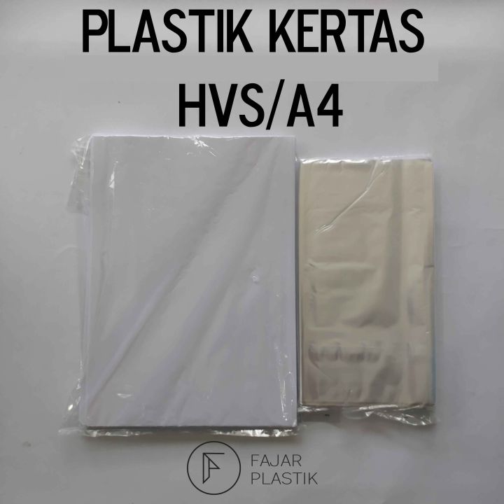 Plastik Bening/Plastik Pp/Plastik Kertas HVS/A4/F4 Ukuran 25x40 Merk ...