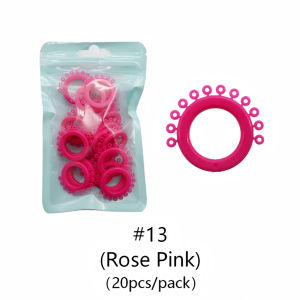 240pcs Mini O/*Rings Elastic Lig//*ature Tie
