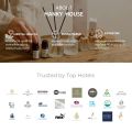 Hanky House รีฟิลก้านไม้หอม อโรม่า Refill Aroma Reed Diffuser 500มล น้ำมันหอมระเหย กลิ่น โรงแรมห้าดาว ARO_R500. 