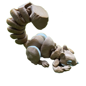 Sóc Điêu Khắc 3D In Trang Trí Nội Thất tượng nhỏ hoạt hình Thủ Công Thu Nhỏ Nghệ Thuật Thiên Nhiên Động đồ trang trí phòng