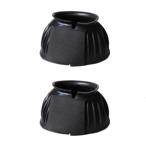 Rubber Horse Wrist Guard Protective Adhesive Buckle Hoofs Guards Comfortable Hoofs Protector Equestrian Training Accessory