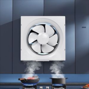K7SEQ Ceiling Standard Wall Exhaust Fan Strong Powerful Kitchen Ventilating Fan Square ‌Low Noise Bathroom Ventilator‌ Household