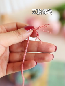 Gradients bánh sợi Crochet và sợi đan sợi mềm gradients sợi cầu vồng sợi bông cho hat khăn áo thun chăn