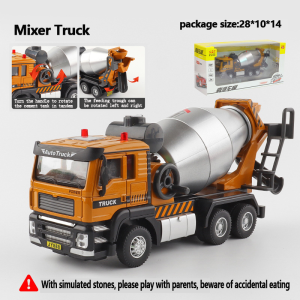Big Truck Toys For Kids Alloy Engineering Vehicle Models Car with Light and Sound Effect  Excavator Dump Truck Car Toys Engineering Car Diecast Cars Large Size Truck Gift for Boy New Year Gifts