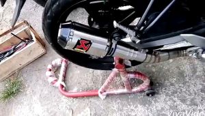 Knalpot Racing akrapovic GP Lorenzo untuk Vixion Cb R15 GSX CBR Byson Tiger Verza satria Sonic MX