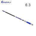 Crazyfly 3.6/4.5/5.4/6.3m Telescopic Carbon Fishing Rod Super Hard Ultra Light Carp Fishing Pole Fishing Accessory. 