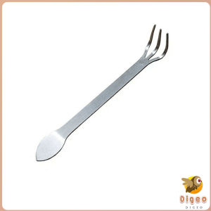 Digeo Stainless Steel Gardening Rake Weeding Uprooting Tool Dual Purpose Shovel 1 Piece