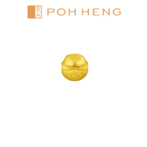 Poh Heng Jewellery 22K Guardians Of Fortune Snake Charm in Yellow Gold[Price By Weight]