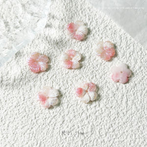 DIY 5 cánh hoa vỏ sò 11mm tự làm bằng hạt cườm phụ kiện trang sức bán sỉ
