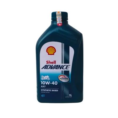 Oli Shell Advance AX7 10W-40 (1L)* 10w40 Oli Mesin Motor Manual 4T