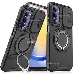 เคส5G 2025สำหรับ Vivo Y200 Casing Magnetik เกราะกันกระแทกฝาสไลด์สำหรับ VivoY200ป้องกันขาตั้งโทรศัพท์ฝาหลังโทรศัพท์