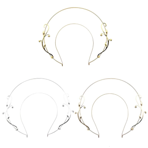 Cute Cosplay Angel Holy Shape Hair Hoop Women Makeup Headband for Festival Party Teens Performances Hair Accessories