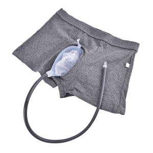 Reusable Male Urinal Bag Urine Bag Silicone Urine Funnel Pee Holder Collector With Catheter For Old Men Feminine Hygiene
