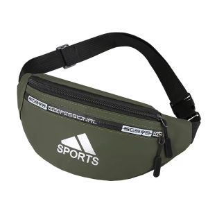 กระเป๋าคาดเอว 4ซิป สไตล์เรียบๆ 6สี กระเป๋าสะพาย อเนกประสงค์ คาดเอว น้ำหนักเบา พกพาง่าย กระเป๋าสะพาย กระเป๋าคาดอก ใช้ได้ทั้งชายหญิง