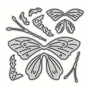 Butterfly Cutting Dies Carbon Steel Die Cut Scrapbooking Embossing Stencils for Scrapbooking Making Packaging