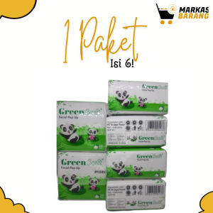 (1 Paket Isi 6) Tisu Greensoft Mini 2 ply Mini