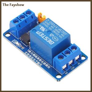 [The Fayshow] 3.3V 5V 12V 24V 1 Channel Relay Module High and low Level Trigger Relay Board