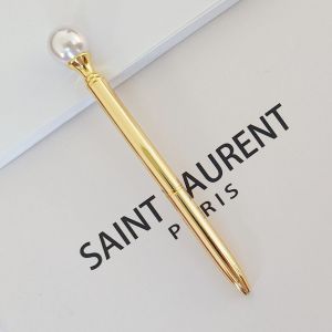 FOUNDTWO Viết trơn tru Bút ngọc trai Kim loại Nhanh khô Bút ký Sáng Tạo Độc đáo Bút gel trung tính Quà Tặng Lễ Hội