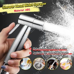 Shower Head Bidet Spray Toilet Flushing Pressurized Water Sprayer