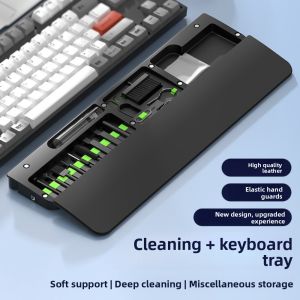 STATIONERY Soft Foam Computer Cleaning Tools 22 in 1 Wrist Pad Keyboard Cleaner Kit Laptops Cleaner Keycap Puller Earphone Clean Brush Set Laptop