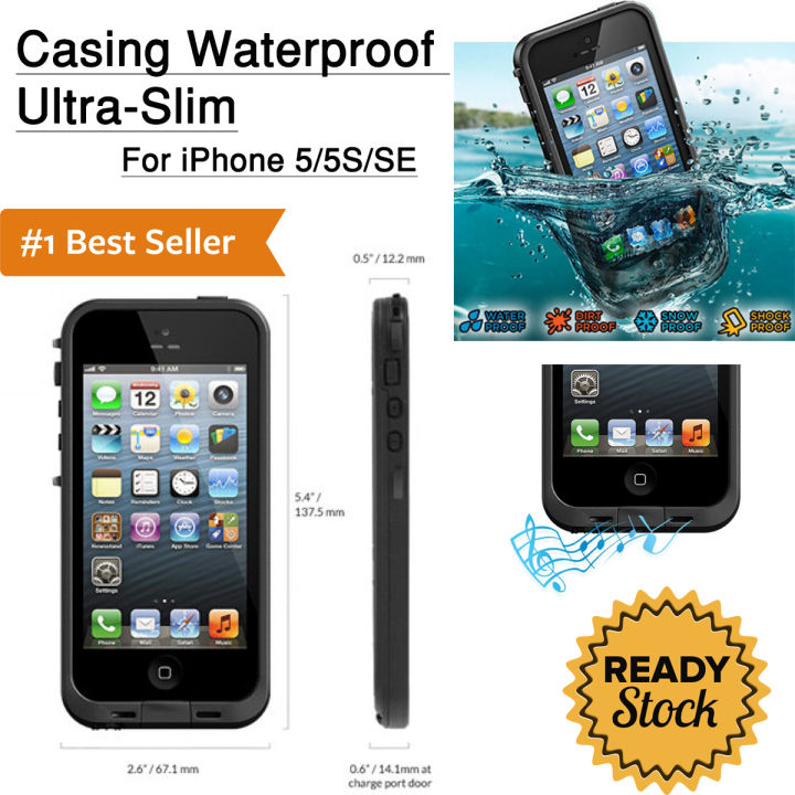 Waterproof Case Is Iphone 5s Water Resistant Casing Waterproof