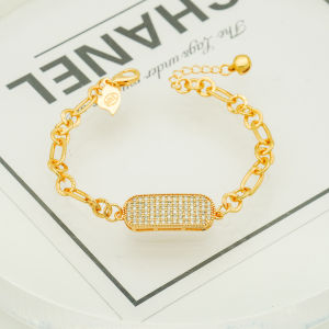 Hyl Jewelry 346B Gelang Titanium Wanita Bangle Bracelet Terbaru Anti Karat Dan Keroncong Lilit Asli Silver Terbaru Tdk Luntur Selamanya Lapis Emas Original Pria Ori Import