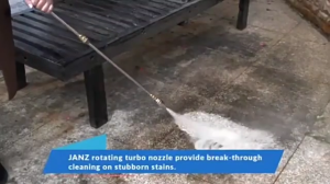 Thép không gỉ súng nước áp lực cao vòi phun với các thiết lập điều chỉnh phù hợp cho xe và Patio làm sạch