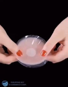 Happy Mall COD Reusable Nude Silicone Nipple Cover Boob Pasties Invisible Bra Breast Cover for Women Underwear